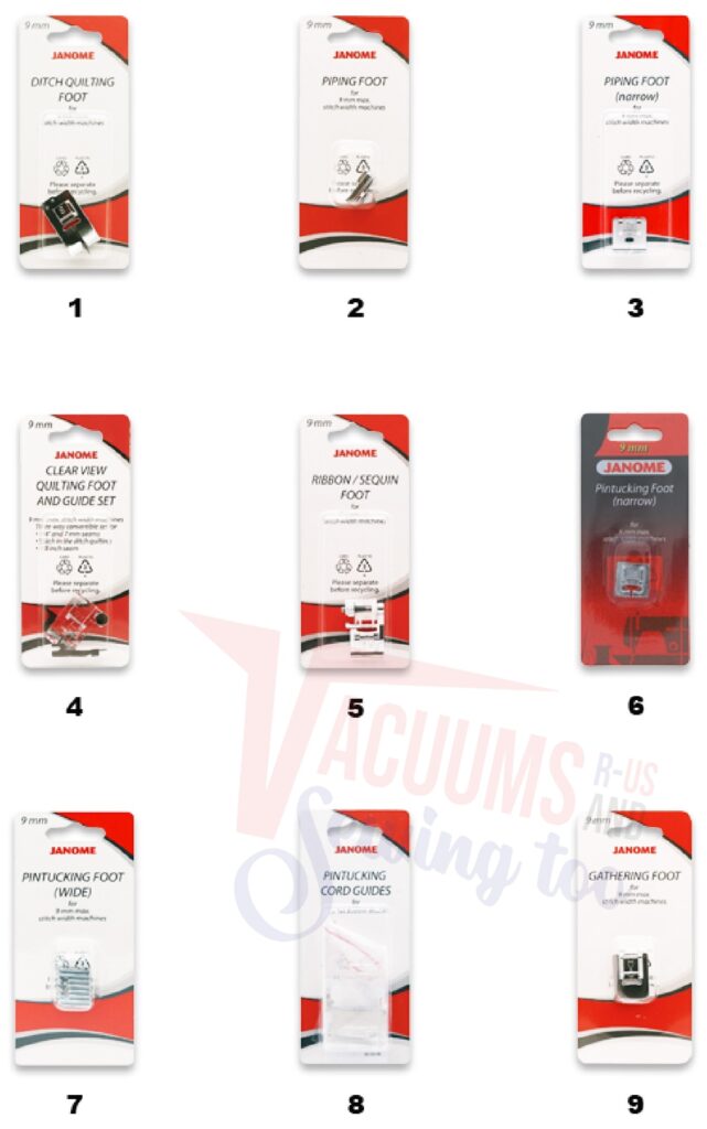 Janome Memorycraft Skyline s7 Aniversary Edition exploded schematic diagram (page 7)