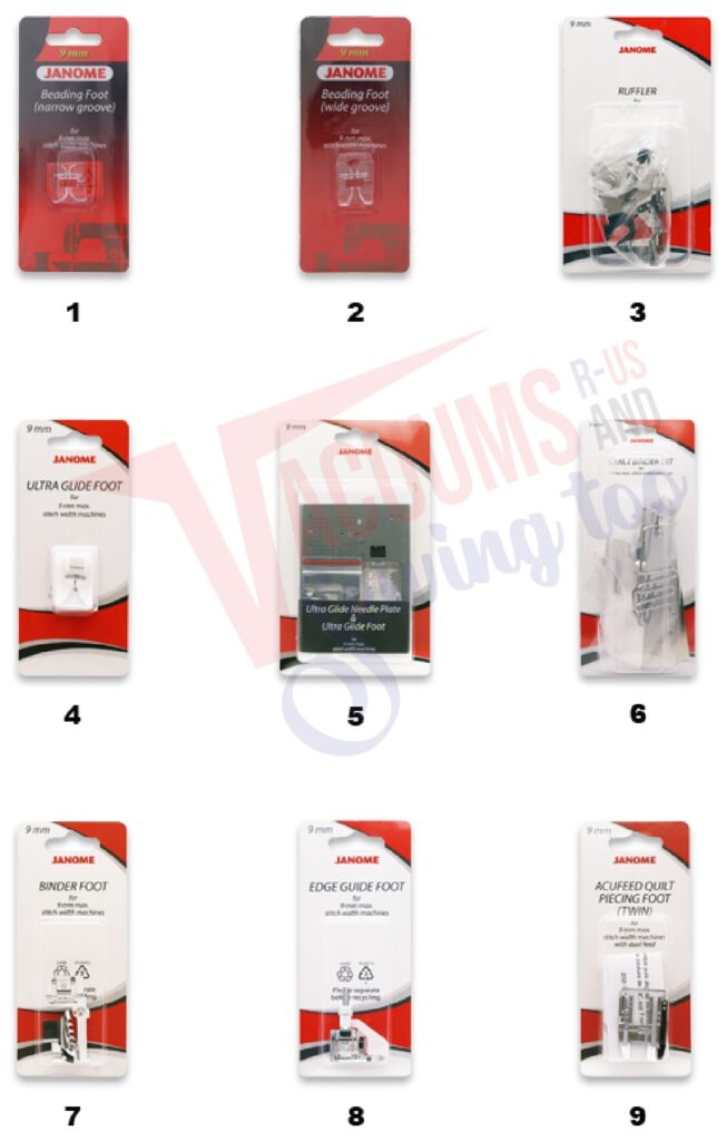 Janome Memorycraft Skyline s7 Aniversary Edition exploded schematic diagram (page 8)