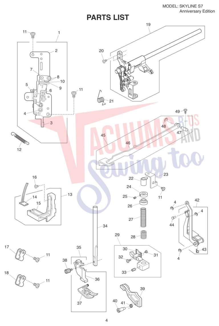 Janome Memorycraft Skyline s7 Aniversary Edition schematic page 16 preview