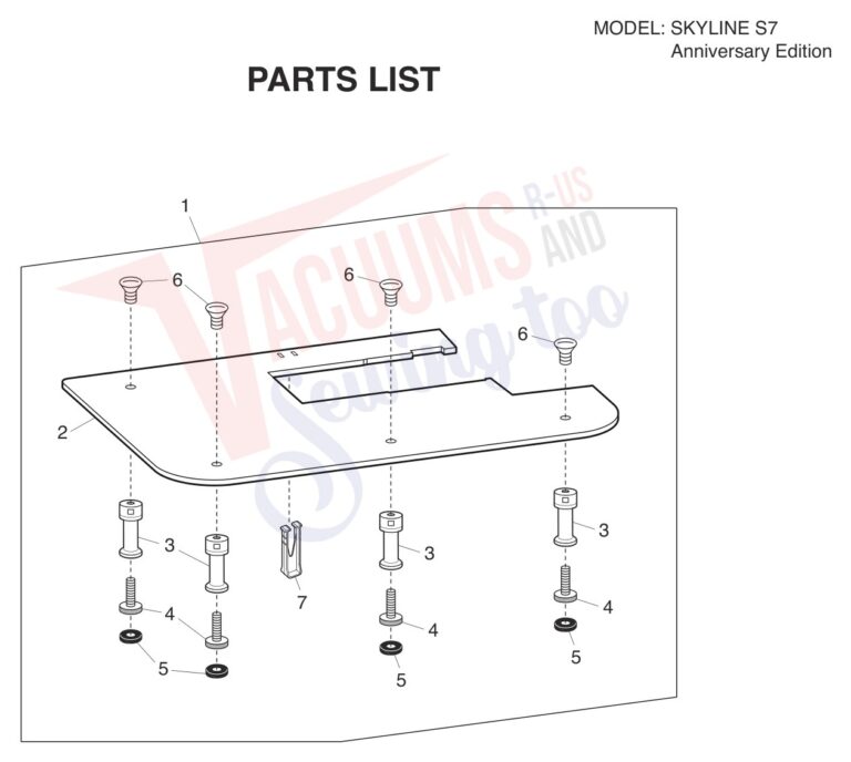 Janome s7 schematic page 5 preview