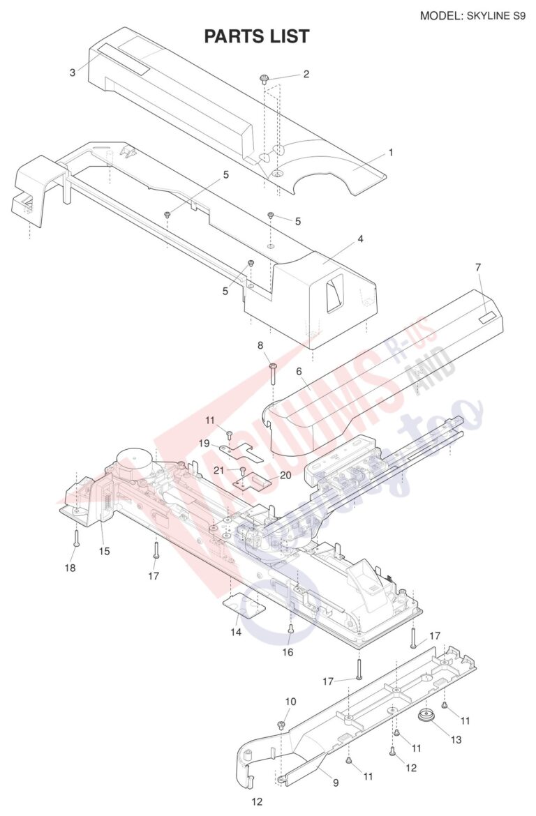 Janome SKS9 schematic page 4 preview