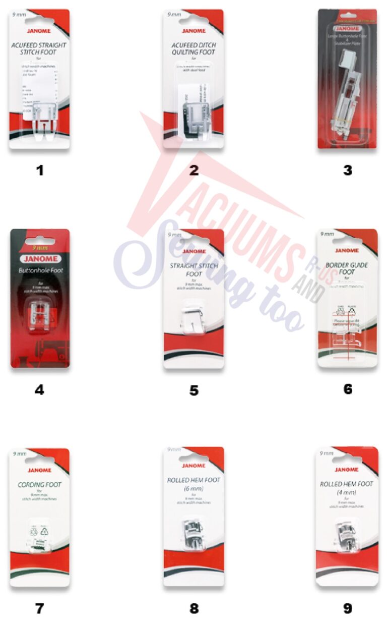 Janome SKS9 schematic page 8 preview