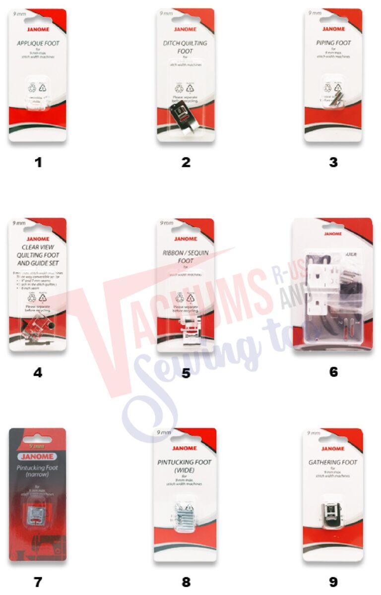 Janome SKS9 schematic page 9 preview