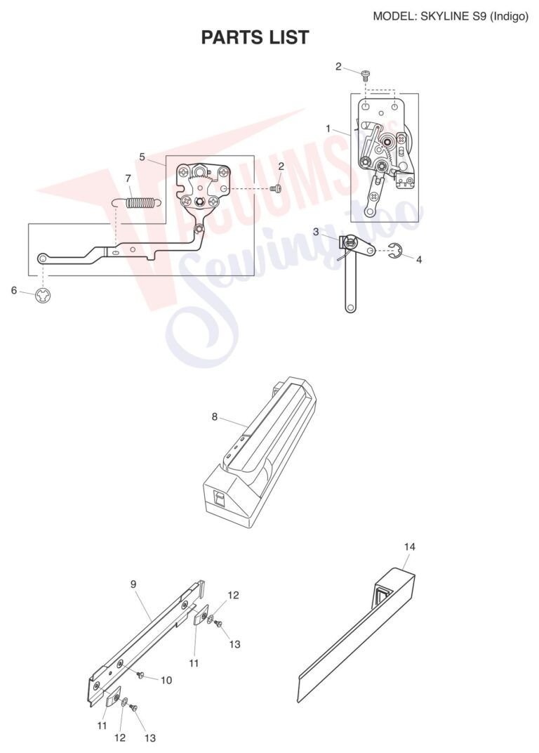Janome SKS9-I V1.1 schematic page 3 preview