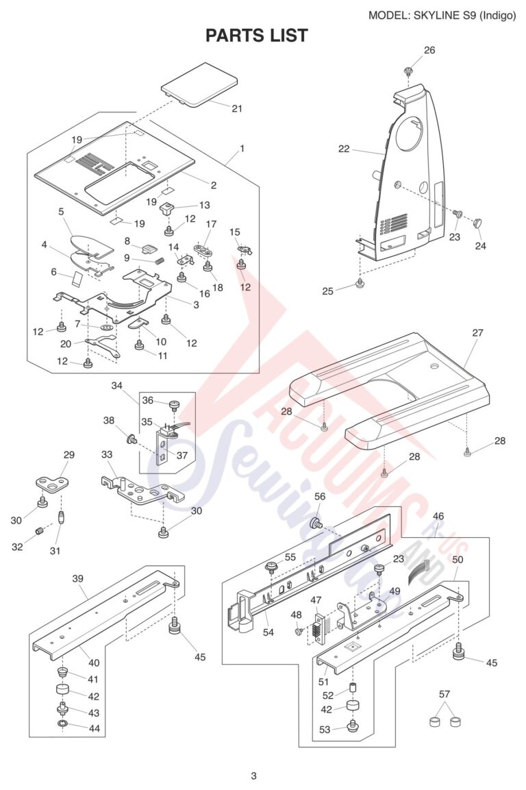 Janome SKS9-I V1.1 schematic page 9 preview