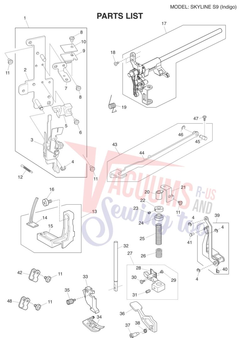 Janome SKS9-I V1.1 schematic page 10 preview