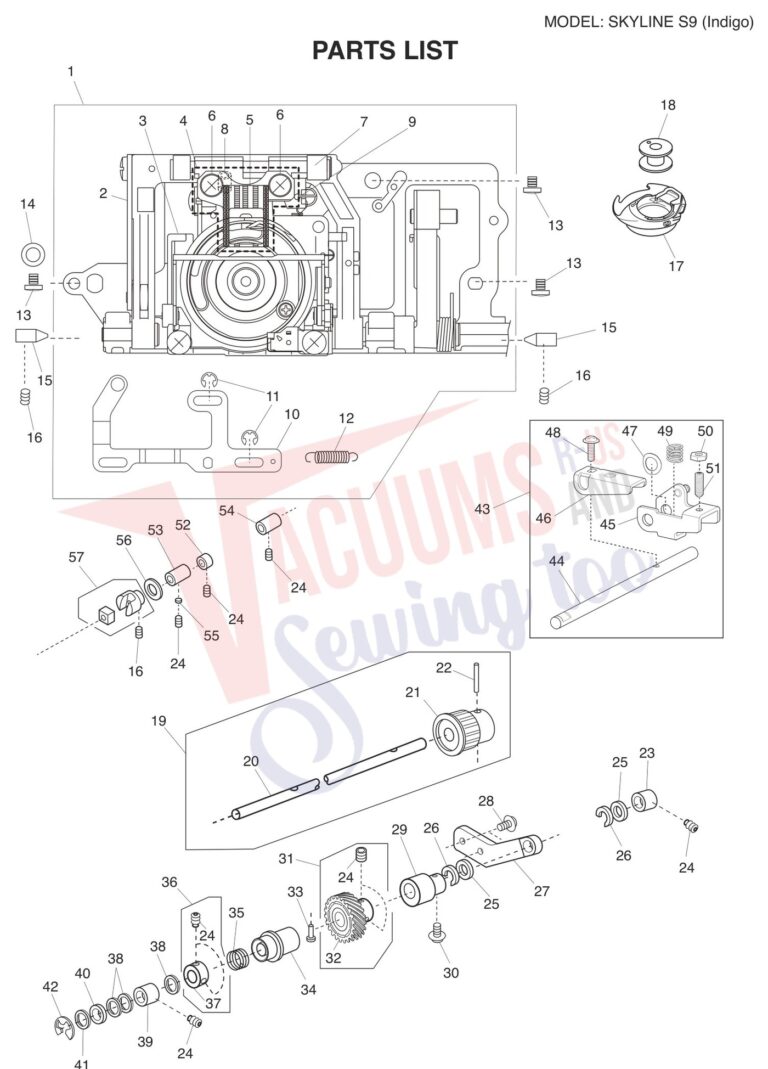 Janome SKS9-I V1.1 schematic page 14 preview