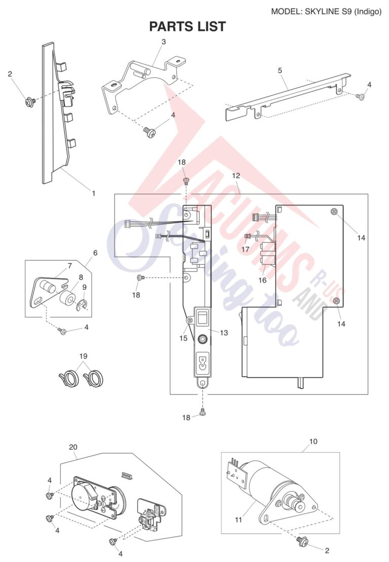 Janome SKS9-I V1.1 schematic page 15 preview