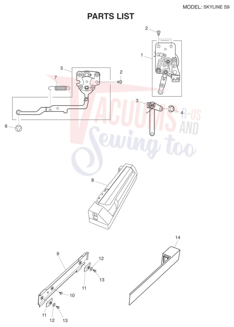 Janome Memorycraft Skyline S9 v1.1 schematic page 3 preview
