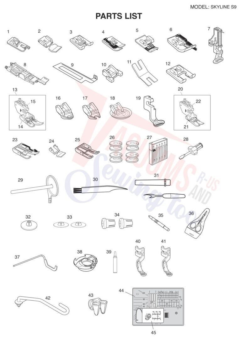 Janome Memorycraft Skyline S9 v1.1 schematic page 6 preview