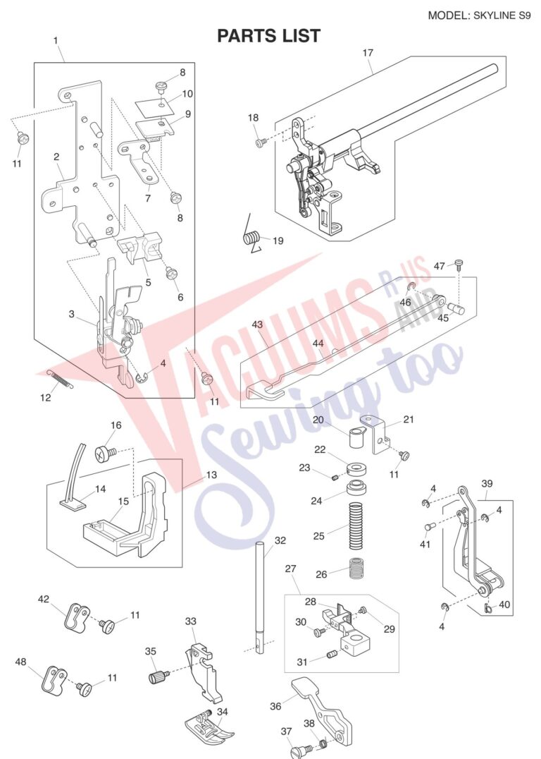 Janome Memorycraft Skyline S9 v1.1 schematic page 10 preview