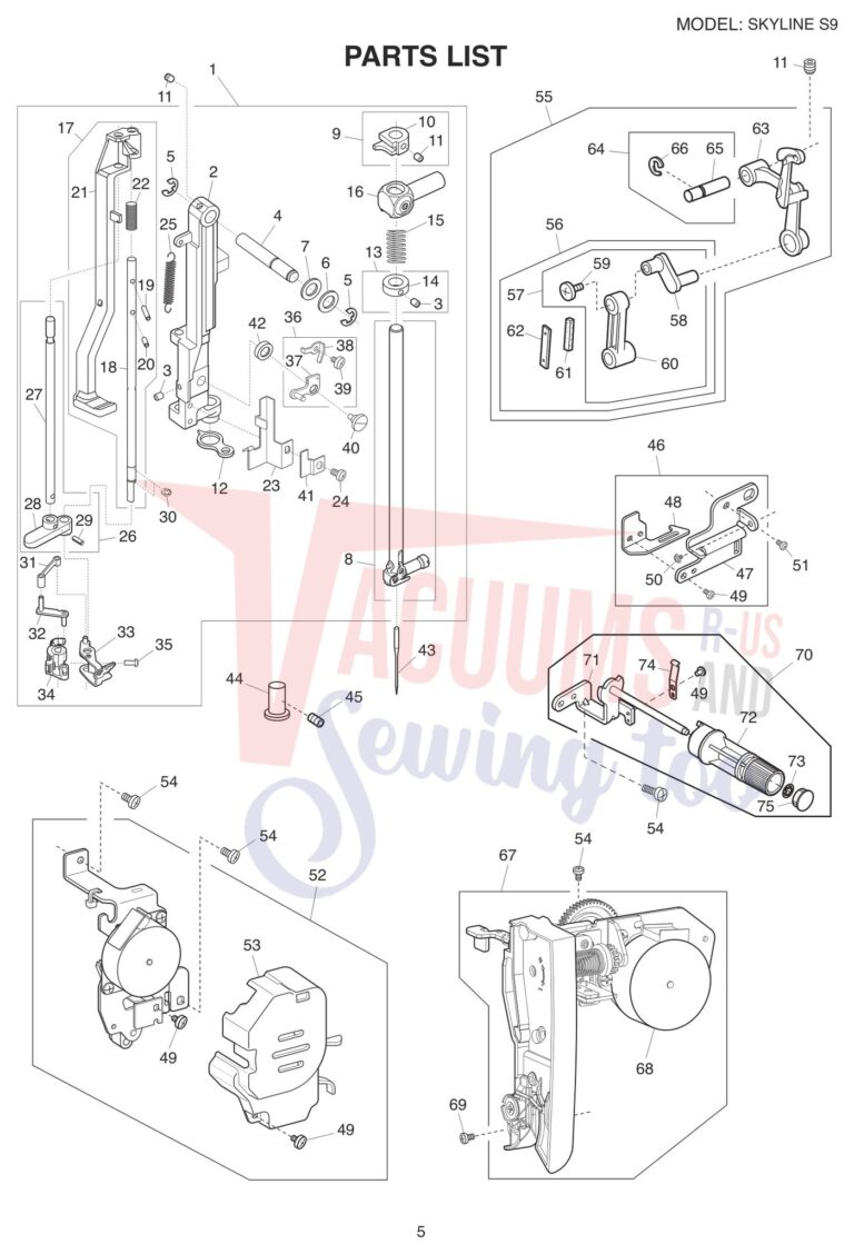 Janome Memorycraft Skyline S9 v1.1 schematic page 11 preview