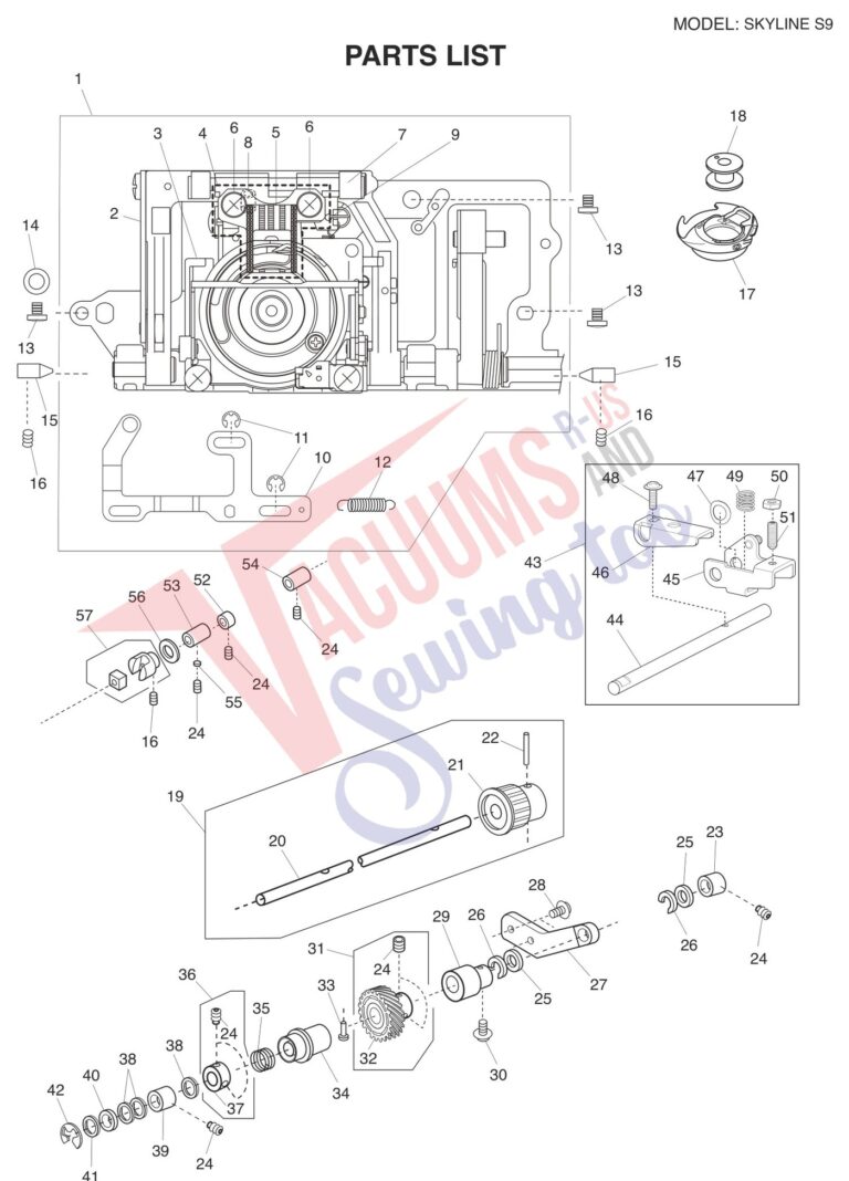 Janome Memorycraft Skyline S9 v1.1 schematic page 14 preview
