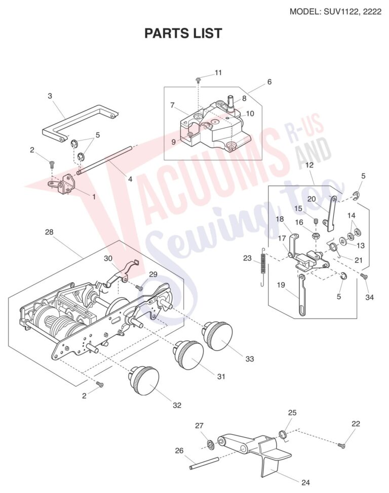 Janome 2222 schematic page 5 preview