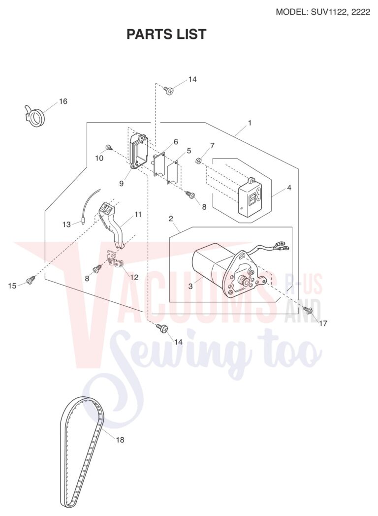 Janome 2222 schematic page 8 preview