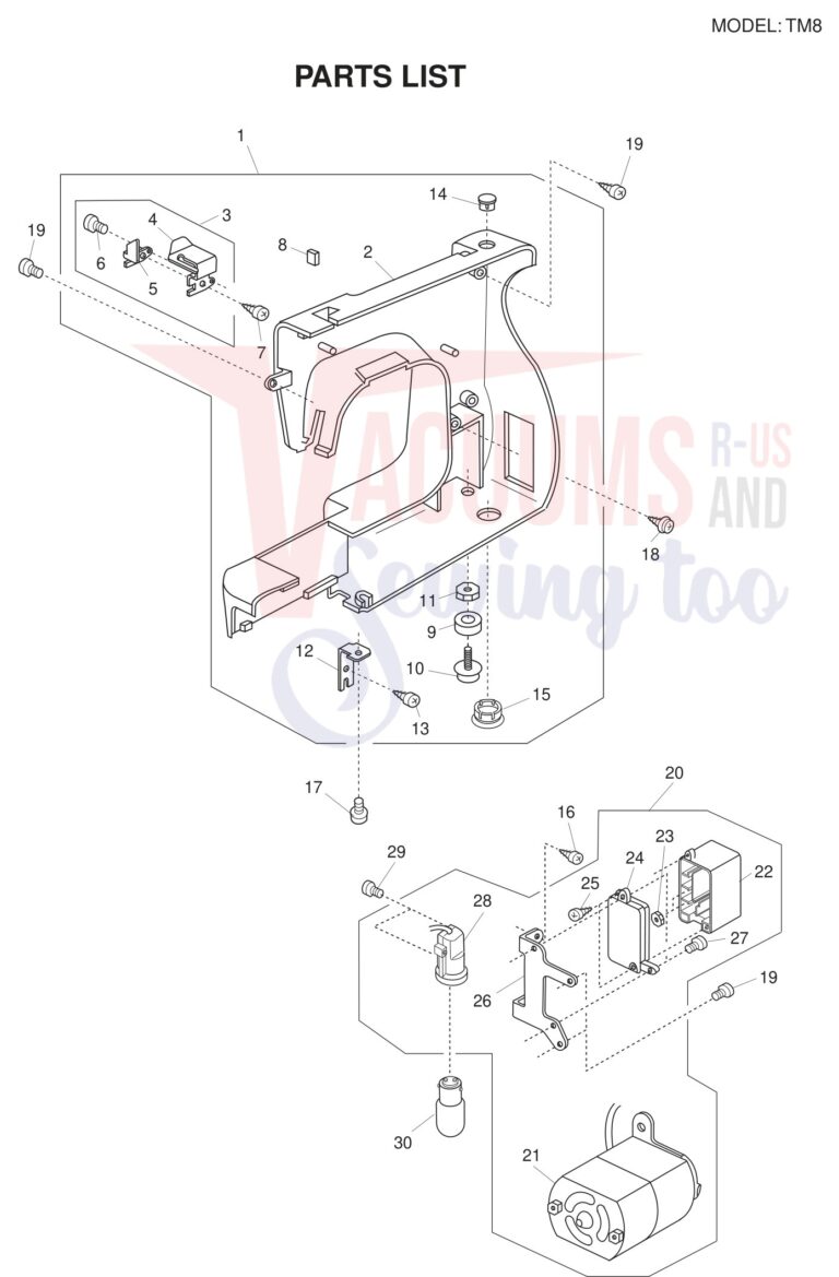 Necchi TM8 schematic page 1 preview