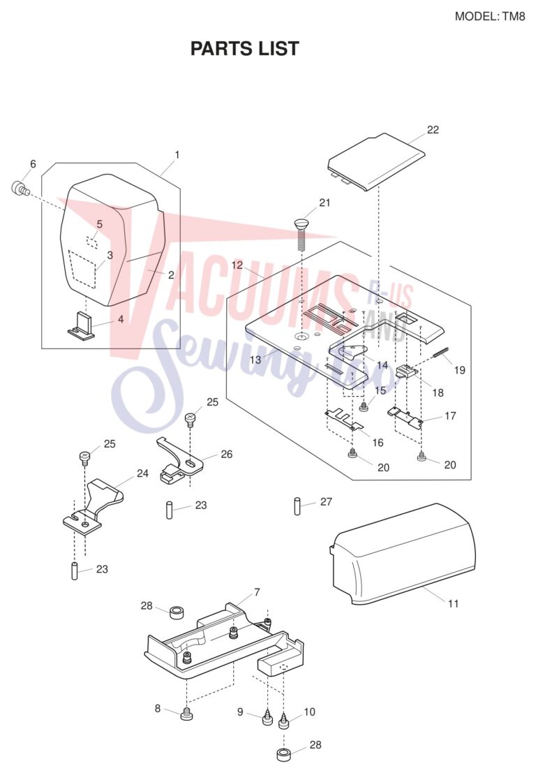 Necchi TM8 schematic page 2 preview