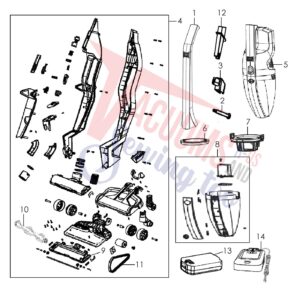 BH52100 Cordless 2-in-1 Stick & Handheld
