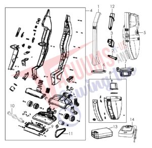 BH52100PC Cordless 2-in-1 Stick & Handheld